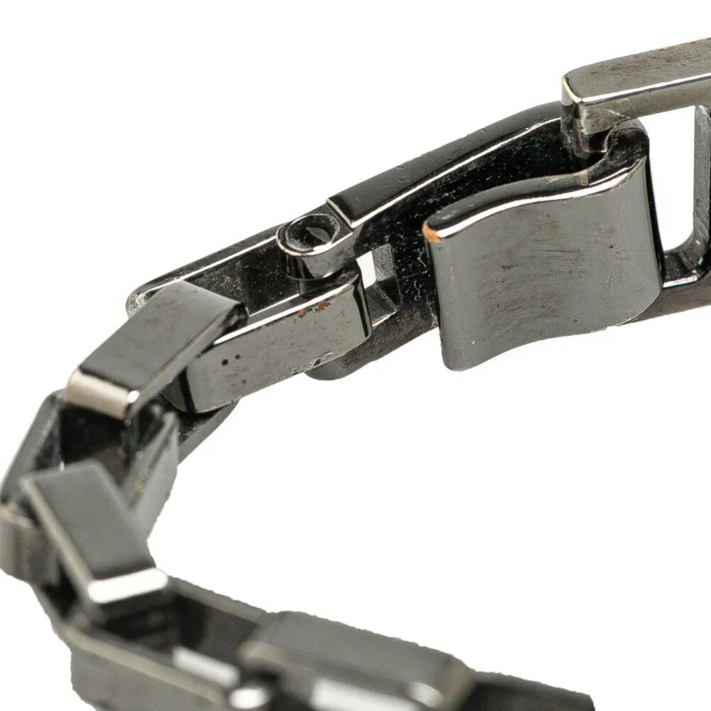 LOUIS VUITTON Silver Damier Charm Bracelet